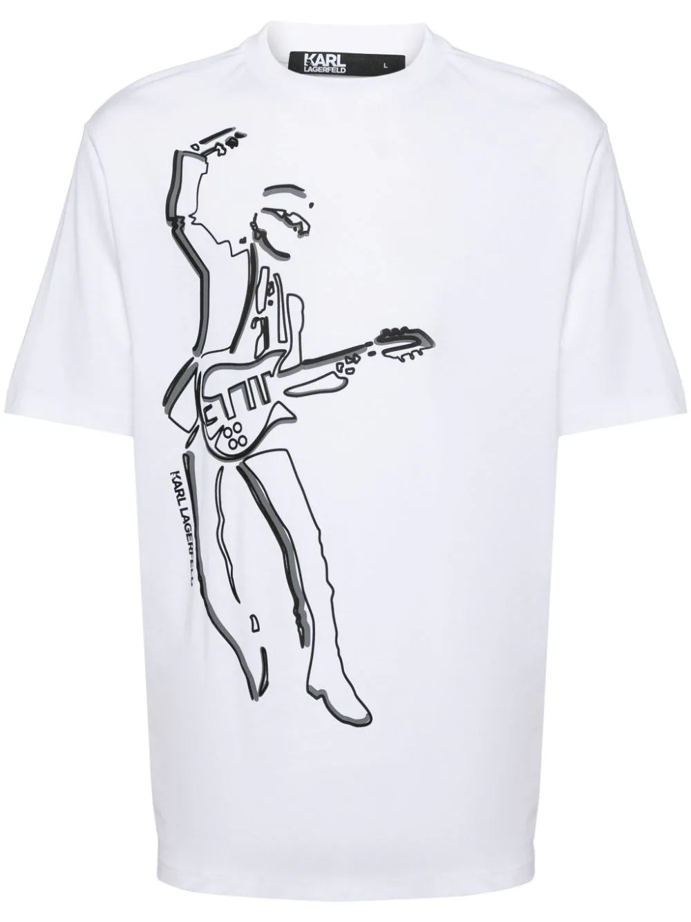 KARL LAGERFELD CREW NECK T-SHIRT