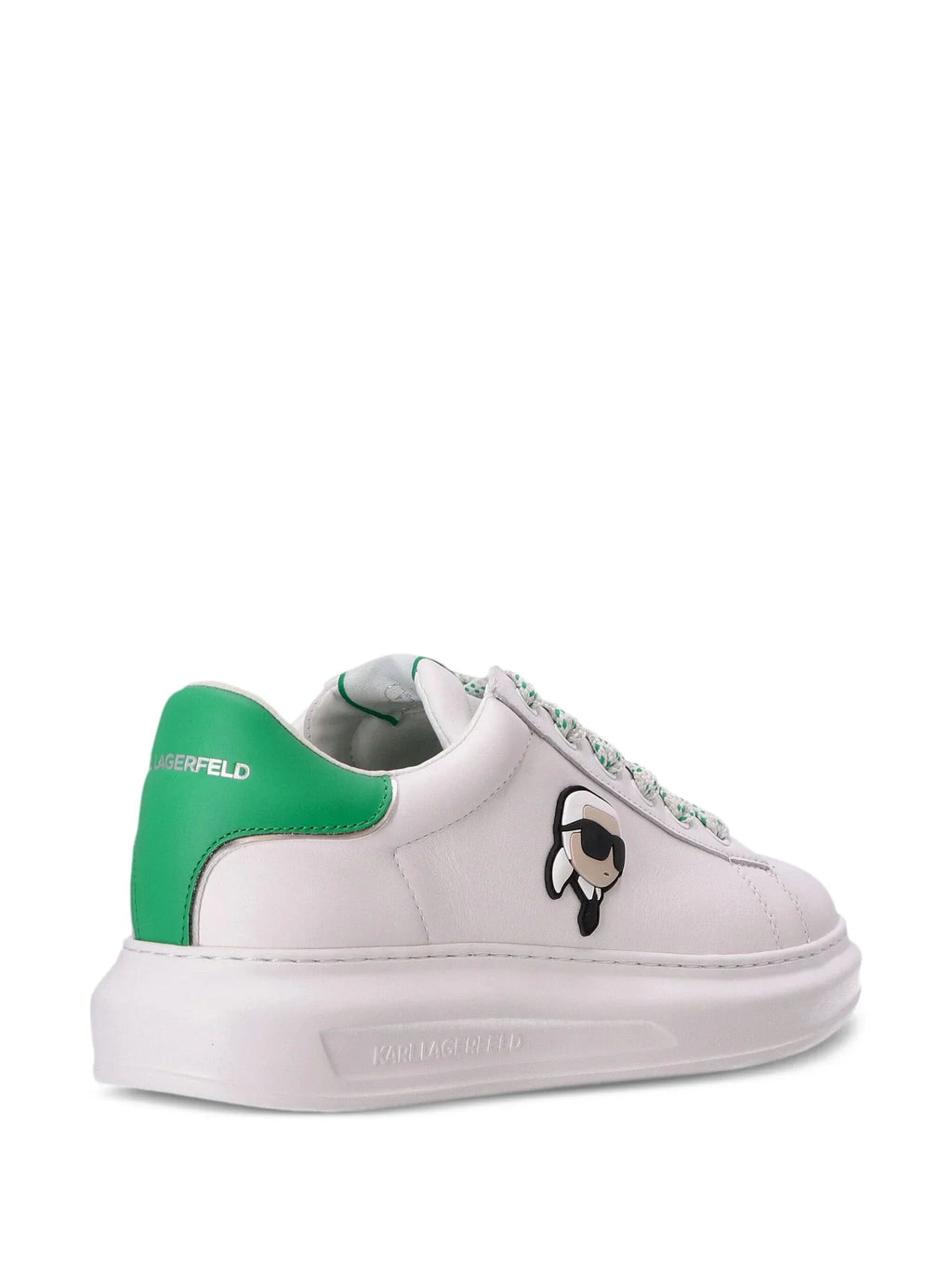 KARL LAGERFELD KOLOUR KOUNTER LEATHER SNEAKERS