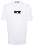 KARL LAGERFELD SUNGLASSES-EMBROIDERED T-SHIRT