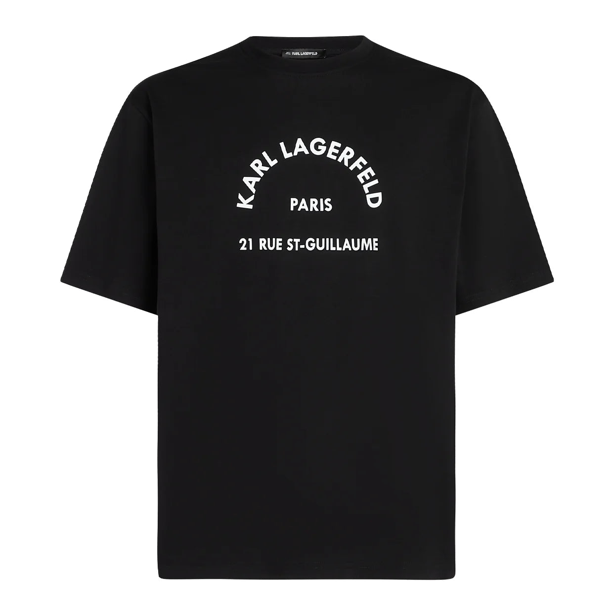 Karl Lagerfeld Rue St-Guillaume T-Shirt -Black