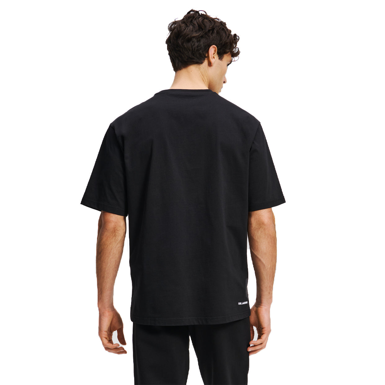 Karl Lagerfeld Rue St-Guillaume T-Shirt -Black